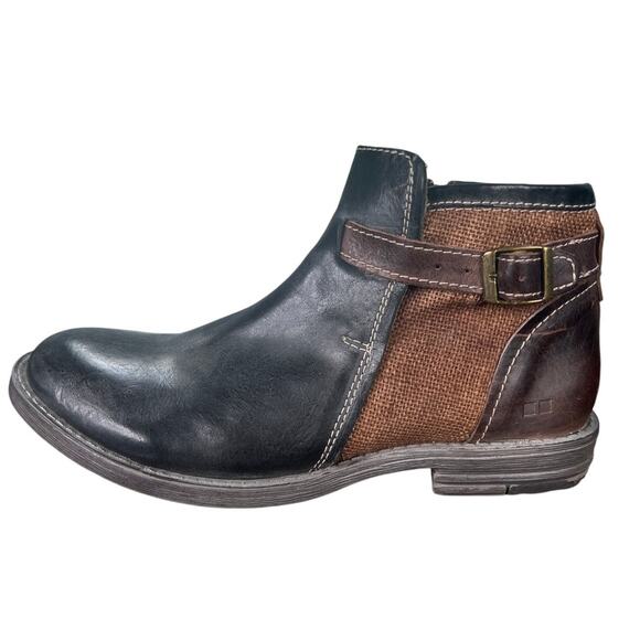 Bed Stu Men’s Johnston Black Brown Leather Chelsea Boot Size US 11.5 main image 7